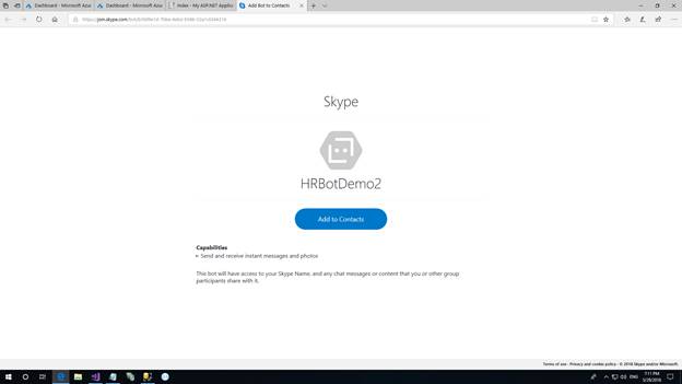 Create your own Azure Chat Bot 