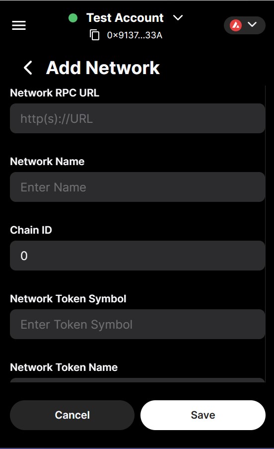 Connect To Network Manually