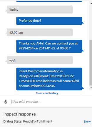 Creating A Chatbot Using Amazon Lex Service - Slots In AWS Lex