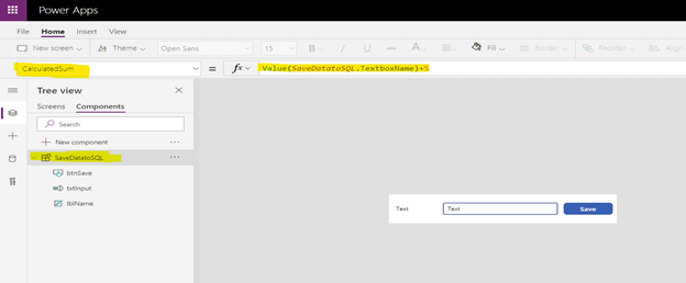 Creating A Custom Component In Power Apps