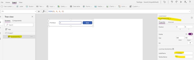 Creating A Custom Component In Power Apps