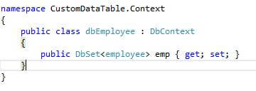 creating a Custom Datatable in MVC using Entity Framework and Jquery / Ajax
