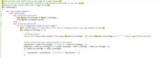 creating a Custom Datatable in MVC using Entity Framework and Jquery / Ajax