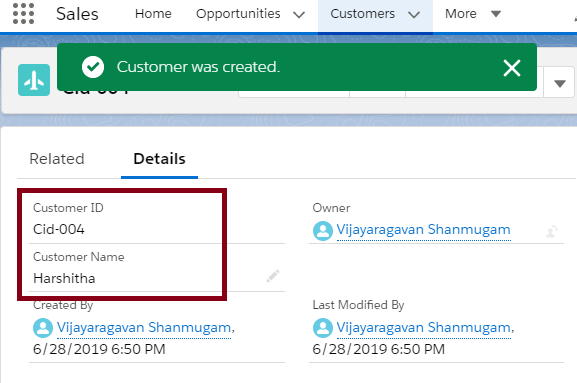 Creating A Custom Field In SalesForce