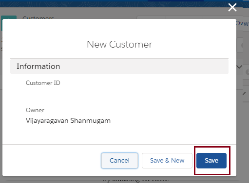 Creating A Custom Object in SalesForce
