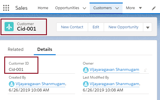 Creating A Custom Object in SalesForce