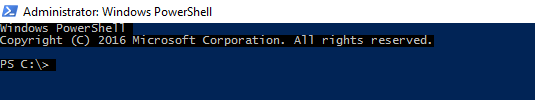 Windows PowerShell