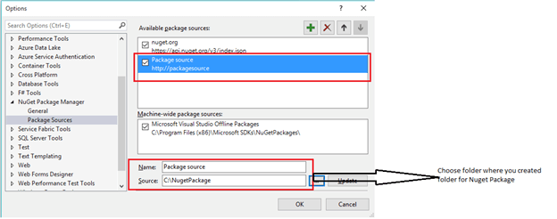 Creating a Local NuGet Package Repository