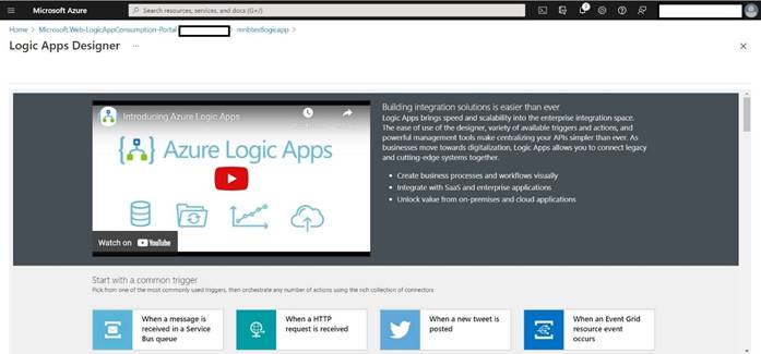 Creating A Logic App In Microsoft Azure