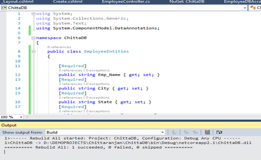 Creating A .NET Core 2.1 Class Library Project Using ADO.NET
