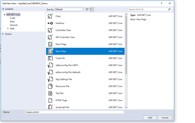Creating A .NET Core 2.1 Class Library Project Using ADO.NET