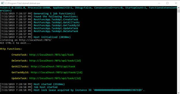 Creating A REST API With Azure Functions