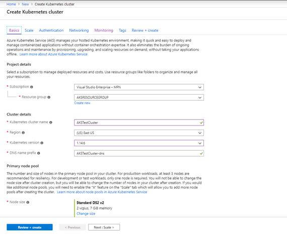 Creating AKS Cluster With ARM Template Using PowerShell