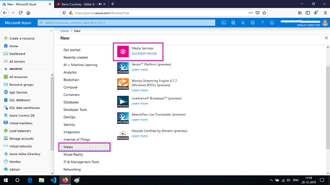 Overview Of Azure Media Services With Uploading A File