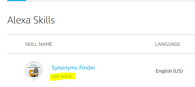 Creating An Alexa Skill
