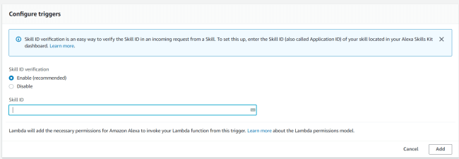 Creating An Alexa Skill