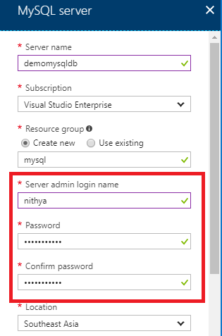 Creating And Configuring A MySQL Server On The Azure Portal