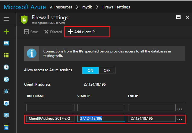 Creating And Using Azure SQL Server And Azure SQL Database