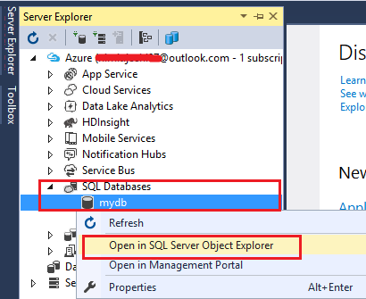 Creating And Using Azure SQL Server And Azure SQL Database