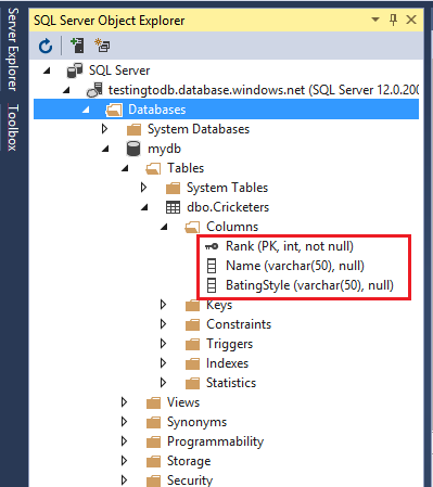 Creating And Using Azure SQL Server And Azure SQL Database