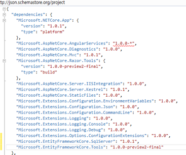 Creating ASP.NET Core, Angular2 Shopping Cart Using Web API And EF 1.0.1