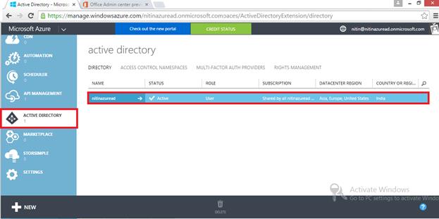 Azure Directory