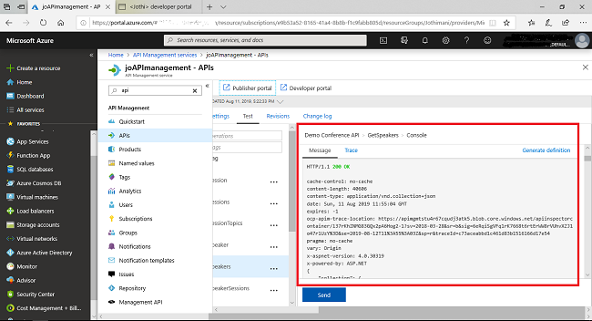 Creating Azure API Management Instance Service