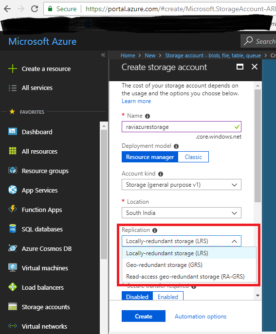 Creating Azure Blobs using ASP.NET Core C# Console Application