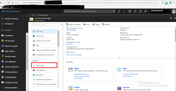 Creating Azure Blobs using ASP.NET Core C# Console Application