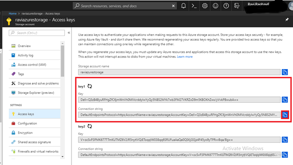 Creating Azure Blobs using ASP.NET Core C# Console Application