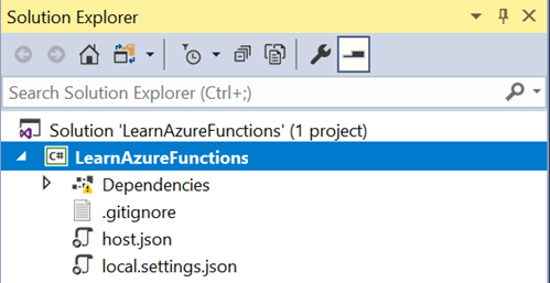 Creating Azure Functions In Visual Studio 2017 - HTTP Triggered Azure Functions