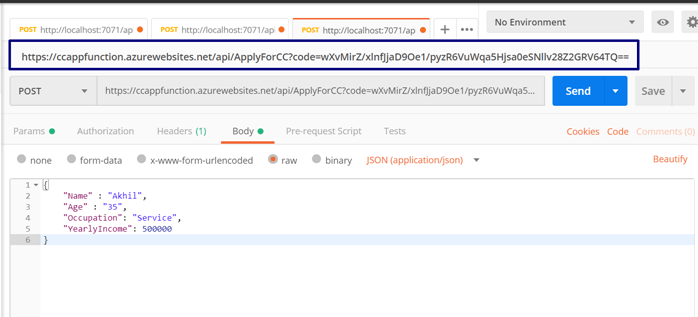 Creating Azure Functions In Visual Studio 2017 - HTTP Triggered Azure Functions