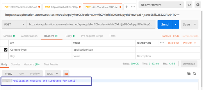 Creating Azure Functions In Visual Studio 2017 - HTTP Triggered Azure Functions