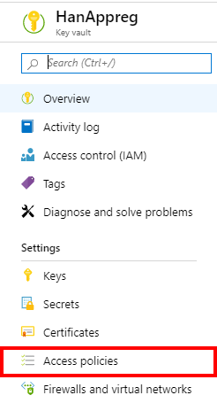 Creating Azure Key Vault And Generating The Master Key
