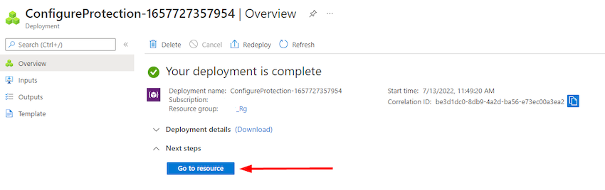Creating Backups using Recovery Services Vaults