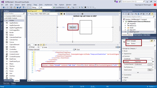 <ListView.ItemsPanel /> <itemspaneltemplate> <itemsstackpanel itemsupdatingscrollmode=