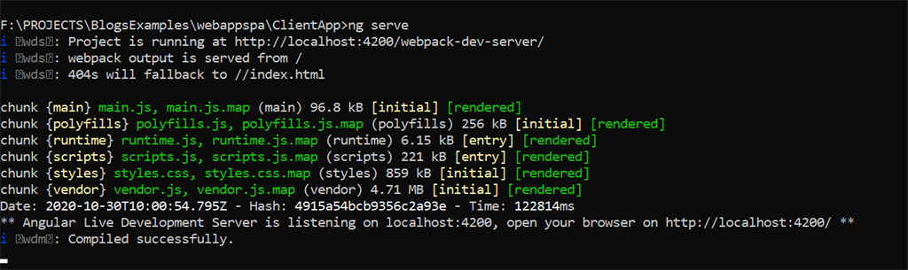 Creating Components And Applying Template In Angular .NET Core