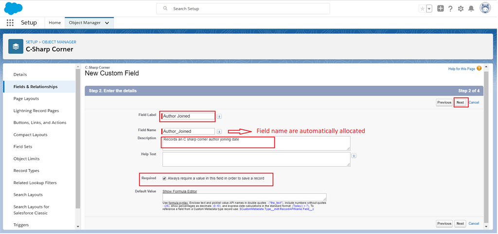 Creating Custom Filelds In Salesoforce ⚡Lightning Platform