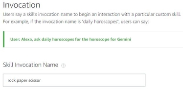 Creating Custom Rock Paper Scissor Game Alexa Skill Using Alexa Hosted NodeJS