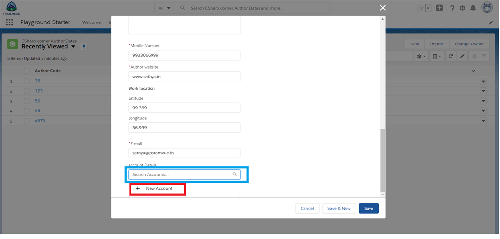 Creating Look-Up Realitionship Between Two Fields In Salesforce Object