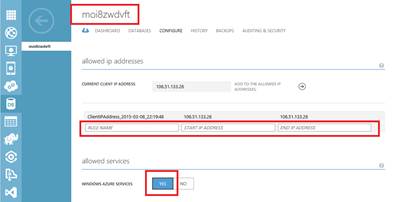 Windows Azure Services