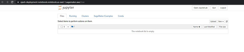 Creating Notebook Instance in Amazon SageMaker