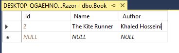 Creating Page Model And Performing CRUD Operations In ASP.NET Core 3 Razor Pages