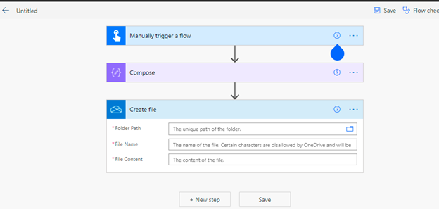Creating PDF using Power Automate
