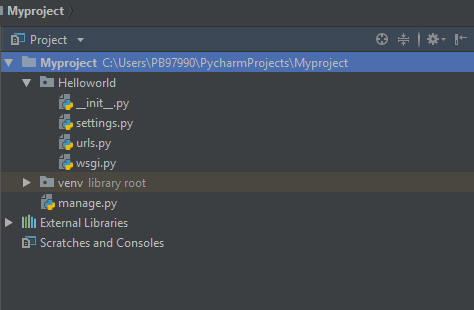 Creating Python WebApp Using Pycharm And Django Environment Setup And Navigation URL