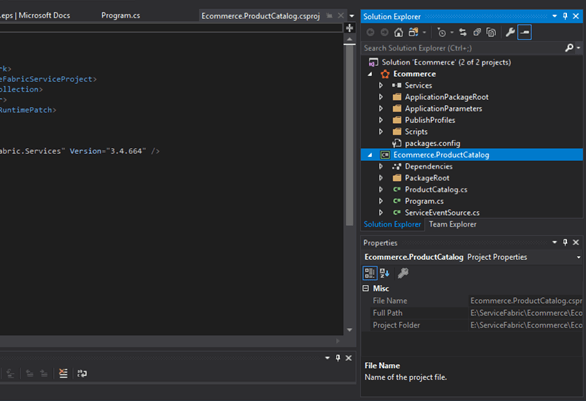 Creating Services With Azure Service Fabric