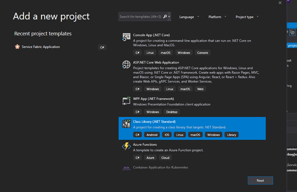 Creating Services With Azure Service Fabric