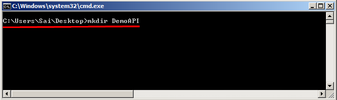Simple API in Node js