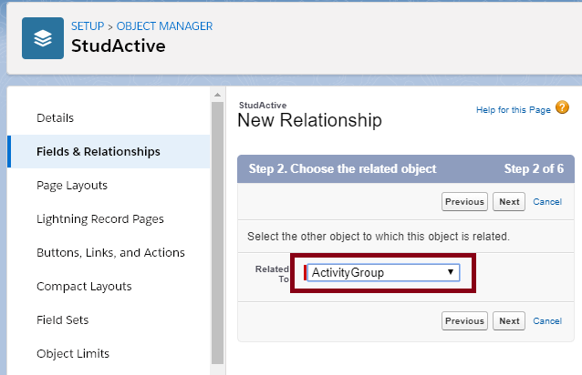 Creating the Many to Many Relationship in SalesForce