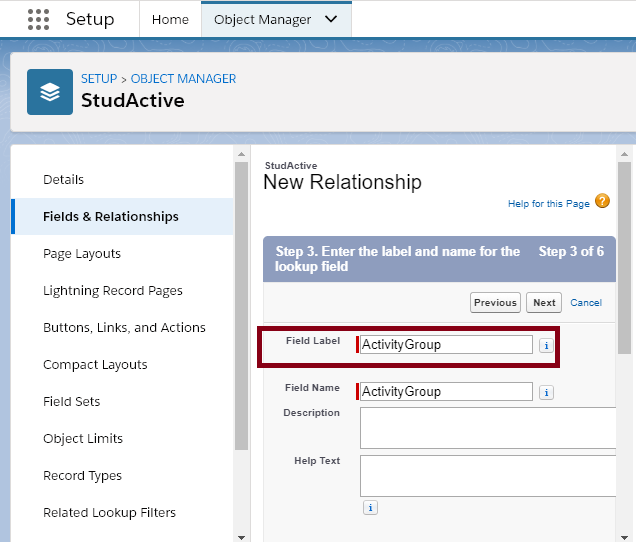 Creating the Many to Many Relationship in SalesForce